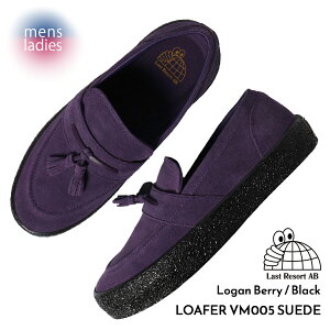 y1000~OFFN[|zzIzLAST RESORT AB Xg][g [t@[ Xj[J[ LOAFER VM005 SUEDE Logan Berry / Black ( XP[g SKATE  p[v XG[h )