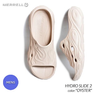 y10%{I15܂ł̂őIIzMERRELL HYDRO SLIDE 2 "OYSTER"  nCh XCh T_ ( SANDAL x[W BEIGE ZC ICX^[ Y fB[X EBY 
