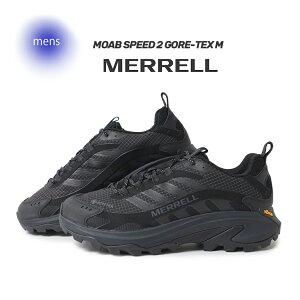 y15܂ł̂őIIzMERRELL  Au Xs[h V[Y Xj[J[ u[c MOAB SPEED 2 GORE-TEX M BLACK (  ubN GTX SAebNX Y fB[X J037513 )