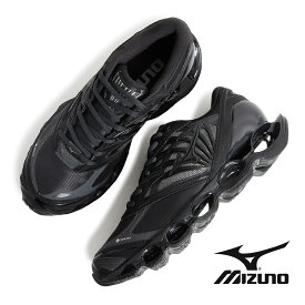 【15時までのご注文で即日発送！！】Mizuno ミズノ ウェーブ プロフェシー LS ゴアテックス スニーカー WAVE PROPHECY LS GTX BLACK ( ブラック 黒 撥水 防水 GORE-TEX メンズ レディース D1GA256001 )