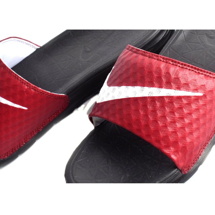 楽天市場 海外限定 ナイキ ベナッシ ソーラーソフト サンダル Nike Benassi Solarsoft Red Black 日本未発売 赤 レッド メンズ レディース 602 Precious Place