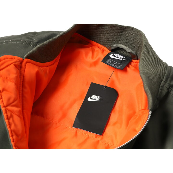 楽天市場】NIKE PUNK PACK BOMBER JACKET KHAKI × ORANGE ナイキ 