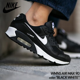 NIKE WMNS AIR MAX 90 "BLACK WHITE" ナイキ ウィメンズ エアマックス スニーカー ( 黒 ブラック 白 ホワイト レディース メンズ DH8010-002 )