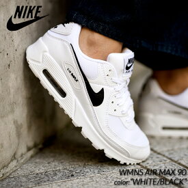 【お買い物マラソン限定クーポン配布中!!】NIKE WMNS AIR MAX 90 "WHITE/BLACK" ナイキ ウィメンズ エアマックス スニーカー ( 白 ホワイト 黒 ブラック レディース メンズ DH8010-101 )