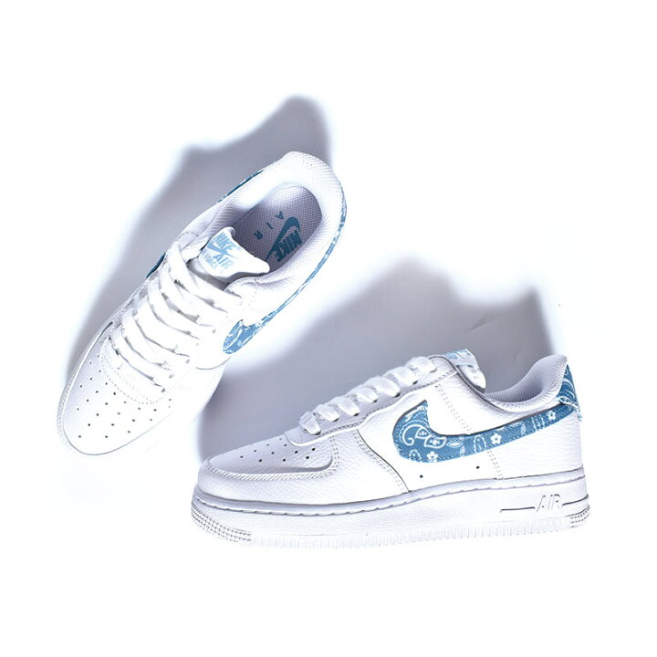 日本未発売 NIKE W AIR FORCE ナイキ NIKE 青色 ブルー 白色 ホワイト 紺色 ネイビー エアヴェイパーマックス