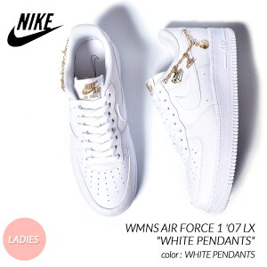 NIKE WMNS AIR FORCE 1 '07 LX "WHITE PENDANTS" iCL EBY GAtH[X Xj[J[ (  zCg  S[h DD1525-100 )
