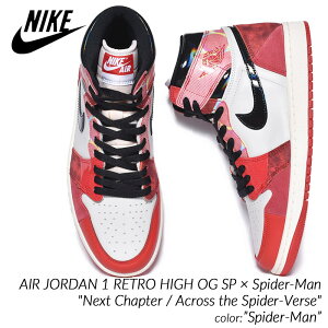 y}\N[|zzIIzSpider-Man × NIKE AIR JORDAN 1 RETRO HIGH OG SP "Next Chapter / Across the Spider-Verse" iCL GA W[_ 1 g nC Xj[J[ ( XpC_[}  b