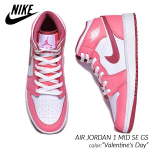 NIKE AIR JORDAN 1 MID SE GS "Valentine's Day" iCL GAW[_ ~bh Xj[J[ ( sN  fB[X EBY DQ8423-616 )