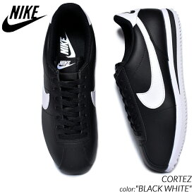 【お買い物マラソン限定クーポン配布中!!】NIKE CORTEZ "BLACK WHITE" ナイキ コルテッツ スニーカー ( 黒 白 ブラック ホワイト メンズ DM4044-001 )