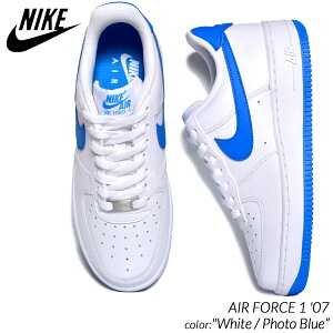 y|Cg10{IX[p[SALEԒGg[K{IzNIKE AIR FORCE 1 '07 "White / Photo Blue" iCL GAtH[X Xj[J[ (   zCg u[ AF1 FJ4146-103 )