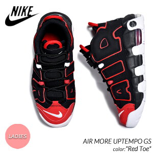 y15܂ł̂őIIzCO NIKE AIR MORE UPTEMPO GS "Red Toe" iCL GA A Abve| Xj[J[ ( {   bh ubN Ae fB[X EBY FB134
