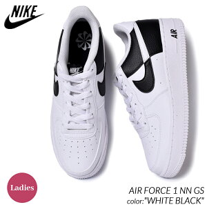 y}\N[|zzIzCO NIKE iCL EBY GAtH[X Xj[J[ AIR FORCE 1 NN GS "WHITE BLACK" (  zCg  Xvbg fB[X EBY HF9096-100 )