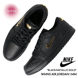yubNtCf[N[|zzIIzNIKE iCL EBY GA W[_ [ Xj[J[ WMNS AIR JORDAN 1 MM BLACK/METALLIC GOLD (  fB[X FN5032-007 )
