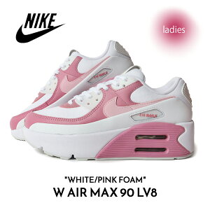 �y15���܂ł̂������ő��������I�I�zNIKE �i�C�L �E�B�����Y �G�A�}�b�N�X �X�j�[�J�[ W AIR MAX 90 LV8 WHITE/PINK FOAM ( �� �z���C�g �s���N ���� ���f�B�[�X FD4328-110 )