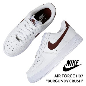 y15܂ł̂őIIzNIKE iCL GAtH[X [ Xj[J[ AIR FORCE 1 '07 BURGUNDY CRUSH (  zCg o[KfB[  C Y FJ4146-112 )