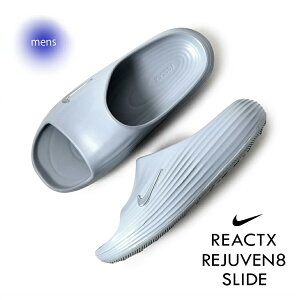 y15܂ł̂őIIzNIKE iCL ANgX WrlCg XCh T_ REACTX REJUVEN8 SLIDE WOLF GRAY (  u[  O[ Y HV4479-002 )