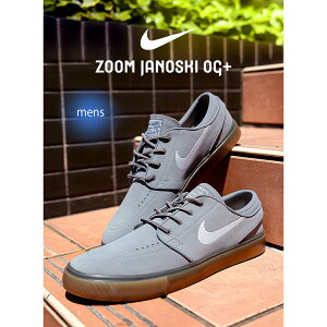 �y15���܂ł̂������ő��������I�I�zNIKE SB �i�C�L �Y�[�� �W���m�X�L �X�j�[�J�[ ZOOM JANOSKI OG+ Cool Grey ( �O���[ �X�P�[�g ���[�e�N skate �����Y FD6757-003 )