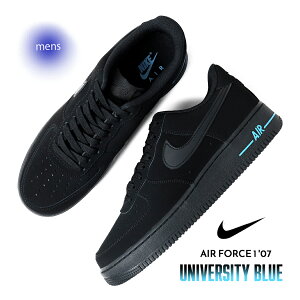 y|Cg10{IX[p[SALEԒGg[K{IzCO iCL GAtH[X Xj[J[ NIKE AIR FORCE 1 '07 Matte Nubuck/Black/University Blue ( {  HV6223-001 )