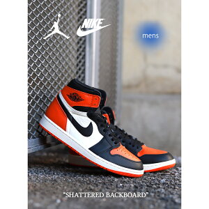 y15܂ł̂őIIzNIKE iCL W[_ 1 g nC V^o Xj[J[ AIR JORDAN 1 RETRO HIGH OG SHATTERED BACKBOARD (  IW Y DZ5485-008 )