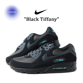 【15時までのご注文で即日発送！！】NIKE ナイキ エアマックス スニーカー AIR MAX 90 BLACK TIFFANY ( ブラック 黒 青 ブルー ティファニー メンズ HV6224-001 )