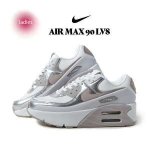 y15܂ł̂őIIzNIKE iCL EBY GA}bNX 90 LV8 Xj[J[ AIR MAX 90 LV8 METALLIC PLATINUM (  zCg  Vo[ fB[X EBY IB0170-101 )