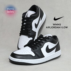 y15܂ł̂őIIzNIKE WMNS AIR JORDAN 1 LOW "BLACK WHITE" iCL EBY GAW[_ [ Xj[J[ (  ubN  zCg p_ panda YTCY fB[X DC0774-