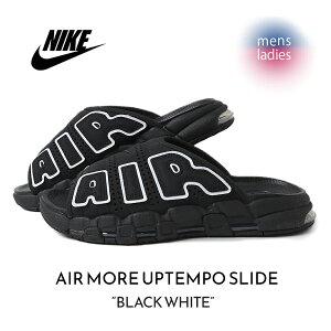 y15܂ł̂őIIzNIKE AIR MORE UPTEMPO SLIDE "BLACK WHITE" iCL GA A Abve| XCh Xj[J[ (  ubN Ae DV2137-001 DV2132-001 )