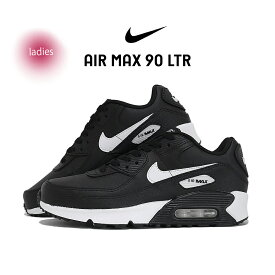 【最大5000円OFFクーポン配布中！！】NIKE ナイキ エアマックス 90 スニーカー Air Max 90 LTR GS BLACK/WHITE ( ブラック 黒 ホワイト 白 レディース 厚底 CD6864-029 )