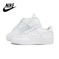 【15時までのご注文で即日発送！！】NIKE AIR FORCE 1 LE GS "TRIPLE WHITE" ナイキ エアフォース スニー…