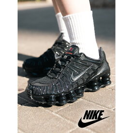 【15時までのご注文で即日発送！！】NIKE ナイキ ウィメンズ ショックス スニーカー W SHOX TL "Black and Max Orange" ( 黒 ブラック メンズ レディース ウィメンズ AR3566-002 )