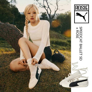 y15܂ł̂őIIzPUMA v[} Xs[hLbg oG × [ Xj[J[ SPEEDCAT BALLET SD x ROSE WHITE ( zCg  ubNsN BLACKPINK ؍ R{ us K-POP 404395-01 )