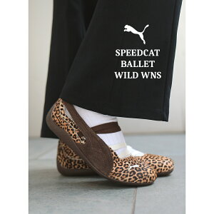 y15܂ł̂őIIzPUMA v[} SPEEDCAT Xs[hLbg oG Ip[h Ch EBY Xj[J[ BALLET LEOPARD WNS CHOCOLATE-WARM WHITE ( Aj}   406689-01 )