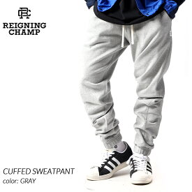 【お買い物マラソン限定クーポン配布中!!】REIGNING CHAMP CUFFED SWEATPANT GRAY レイニングチャンプ カフズ スウェットパンツ ( レーニングチャンプ スエットパンツ グレー RC-5175 )