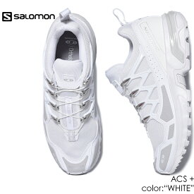 【お買い物マラソン限定クーポン配布中!!】SALOMON ACS + "WHITE" サロモン エーシーエス スニーカー ( 白 ホワイト テック XT-6 XT-4 シューズ 靴 メンズ レディース ウィメンズ L47236700 )