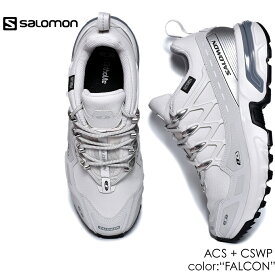 【お買い物マラソン期間限定クーポン発行中!!】SALOMON ACS + CSWP "FALCON" サロモン エーシーエス スニーカー ( 白 ホワイト テック XT-6 XT-4 シューズ 靴 メンズ レディース ウィメンズ L47308200 )