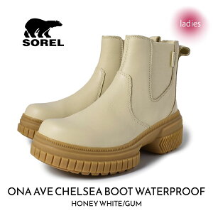 �y���������}���\������N�[�|���z�z��!!�zSOREL �\���� �`�F���V�[ �u�[�c ONA AVE CHELSEA BOOT WATERPROOF HONEY WHITE/GUM ( �������K�i �� ���f�B�[�X �E�B�����Y BOOTS NL5140-292 )