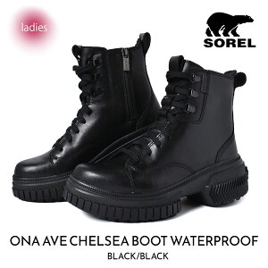 �y���������}���\������N�[�|���z�z��!!�zSOREL �\���� ���[�X �u�[�c ONA AVE BOOT LACE WATERPROOF BLACK/BLACK ( �������K�i �� �u���b�N ���f�B�[�X �E�B�����Y BOOTS NL5141-010 )