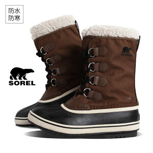 y1000~OFFN[|zzIIzSOREL \ 1964 u[c PAC NYLON BOOTS pbN iC EH[^[v[t TOBACCO BLACK ( uE Y  h Y fB[X NM5189-256 )