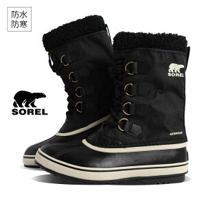 y15܂ł̂őIIzSOREL \ 1964 u[c PAC NYLON BOOTS pbN iC EH[^[v[t BLACK ANCIENT FOSSIL ( ubN Y fB[X  NM5189-011 )