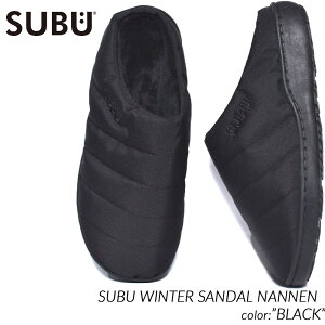 SUBU WINTER SANDAL NANNEN BLACK Xu T_ [V[Y Xbp O p (  ubN Y fB[X EBY 4977468nn )