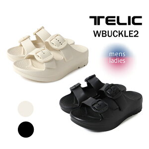 y}\N[|zzIIzTELIC W-BUCKLE2 BLACK IVORY ebN _u obN 2 T_ ( SANDAL XCh SLIDE ubN O[ AC{[ x[W Jo[T_ x