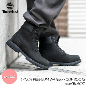 y}\N[|zzIIzTimberland 6-INCH PREMIUM WATERPROOF BOOTS "BLACK" eBo[h 6C` v~A u[c (  ubN [Nu[c u[c ~^[ fB[X 