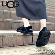 UGG M KENTON BLACK アグ メンズ ケントン スリッポン スリッパ シューズ レディース ( ローファー ベー…