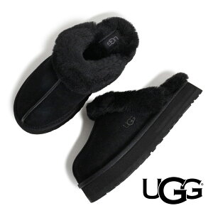y15܂ł̂őIIzUGG AO  {A t@[ ~[ Xbp fBXPbg T_ DISQUETTE BLACK ( ubN  fB[X XG[h V[vXL 1122550BLK )