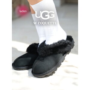 y15܂ł̂őIIzUGG W COQUETTE BLACK AO EBY T{ RPbg T_ Xbp V[Y fB[X ( t@[  ubN 5125 )