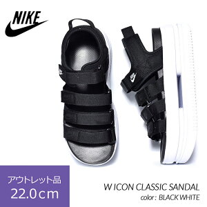 yAizyAAEgbgiz  22.0cm / G[i  NIKE W ICON CLASSIC SANDAL hBLACK WHITEh iCL ACR NVbN T_ (  ubN  fB[X EBY DH0223-001 )