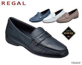 REGAL リーガル ゴアテックス カジュアルシューズ ローファー レディース 靴 F86M AF 本革 ローヒール 正規品