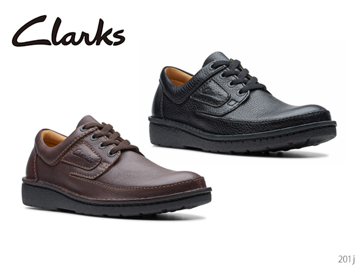 CLARKS コンフォートシューズ スニーカー クラークス Clarks 201J Nature II ネイチャーツー 本革 メンズ コンフォート レザーシューズ 靴 正規品