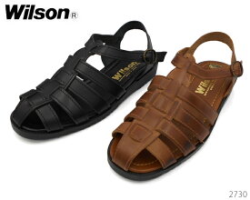 ウイルソン Wilson 日本製 本革 軽量ドライビングサンダル バックバンドタイプ 2730 靴 メンズ