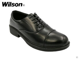 Wilson ウィルソン 85 黒 メンズ ビジネスシューズ 紳士靴 ヒモ